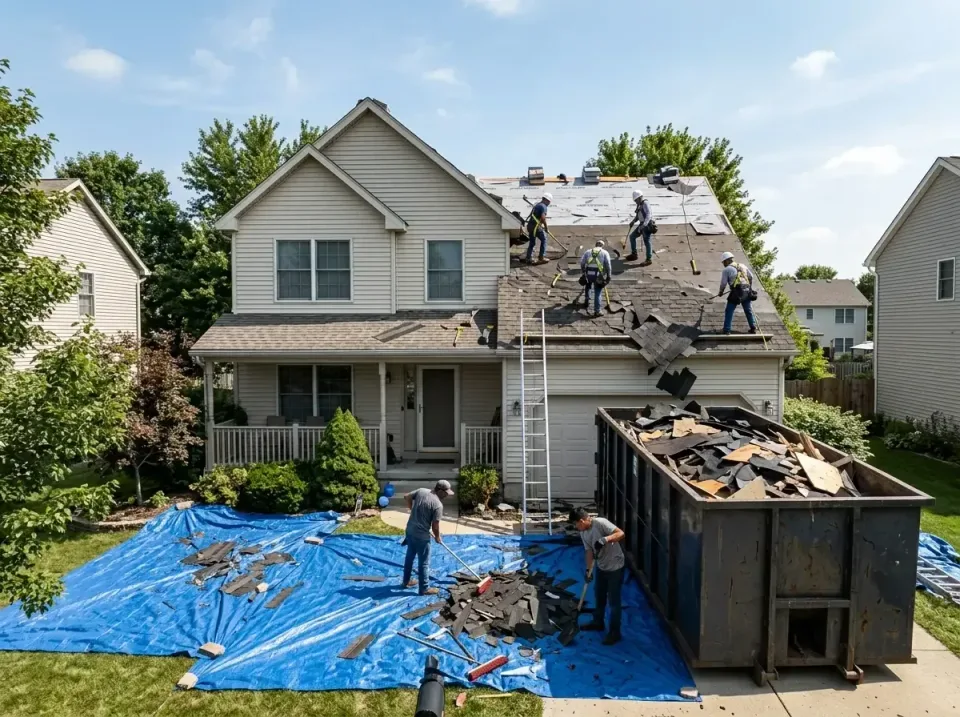 roof-replacement-debris-remova-004 — frequently asked questions, Cheapest Dumpster Rentals in Chiefland, FL
